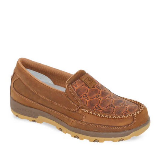 Twisted X Womens Stag Cellstretch Slip On Mocs