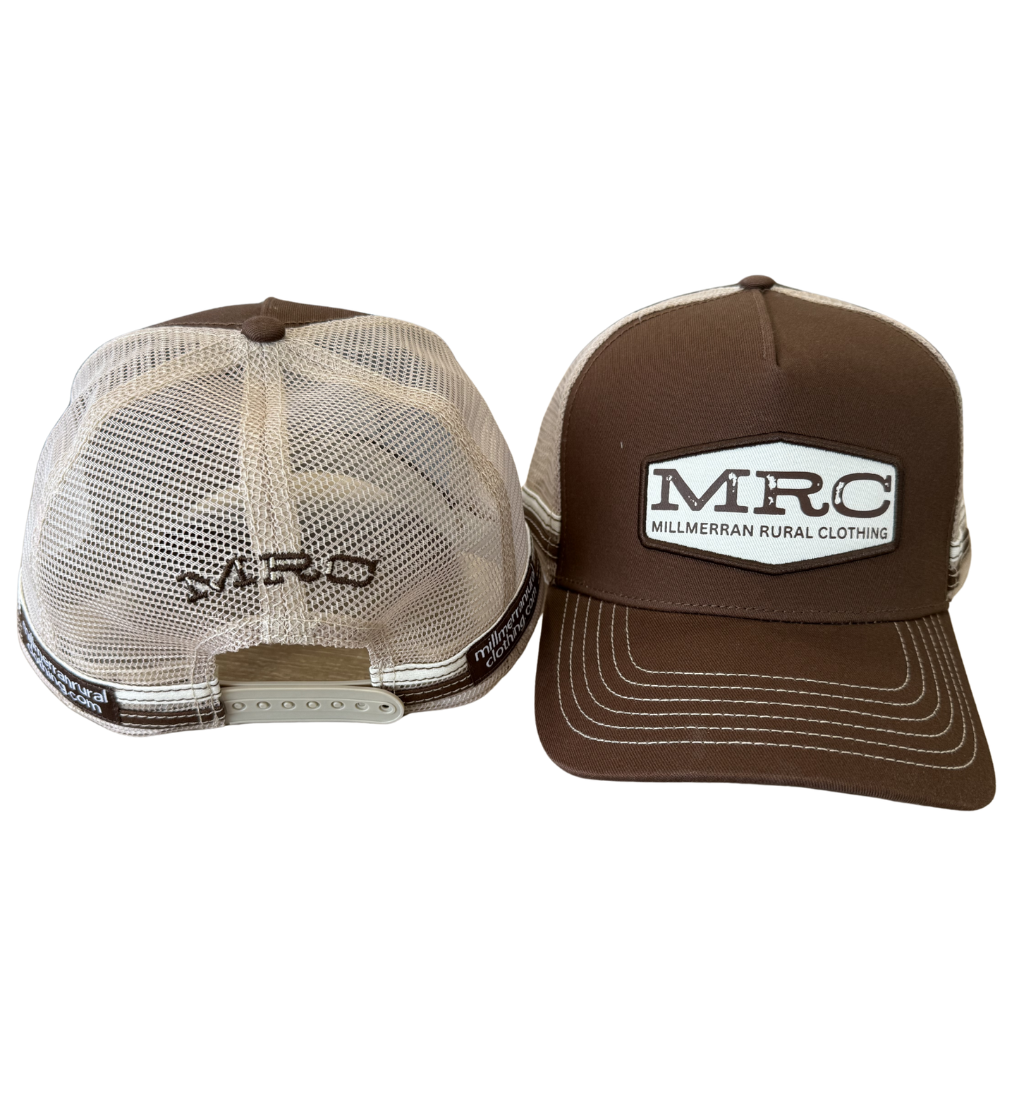 MRC Trucker Cap Brown Longhorn