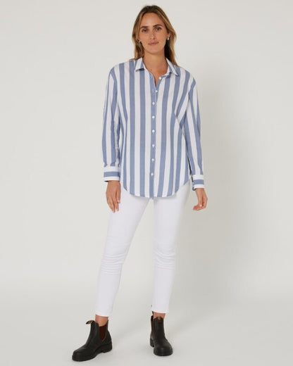 Pilbara Womens Jacquelin Classic Cotton Long Sleeve Shirt