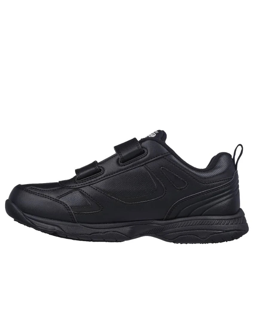 Skechers Mens Dighton Rolind Slip Resistant Wide Fit Velcro Shoe
