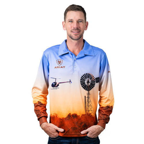 Ariat Unisex Fishing Shirt Windmill