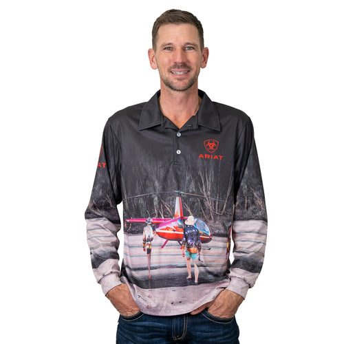 Ariat Unisex Fishing Shirt Helifishing