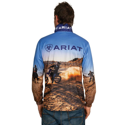 Ariat Unisex Fishing Shirt Let's Ride