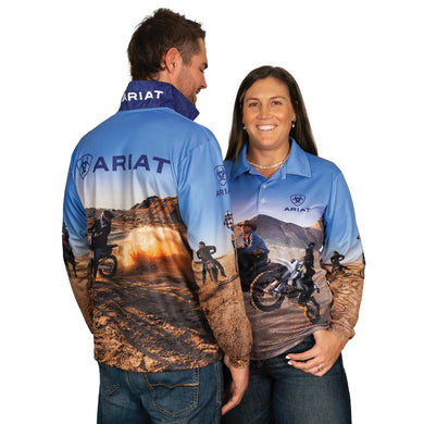 Ariat Unisex Fishing Shirt Let's Ride