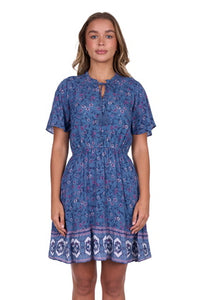 Pure Western Womens Farrah Short Sleeve Dress