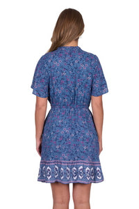 Pure Western Womens Farrah Short Sleeve Dress