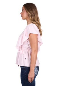 Pure Western Womens Nikita Short Sleeve Blouse