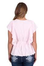 Load image into Gallery viewer, Pure Western Womens Nikita Short Sleeve Blouse