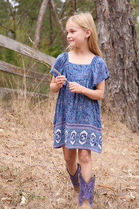 Pure Western Girls Amanda Short Sleeve Dress