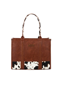 Wrangler Cow Print Tote Bag