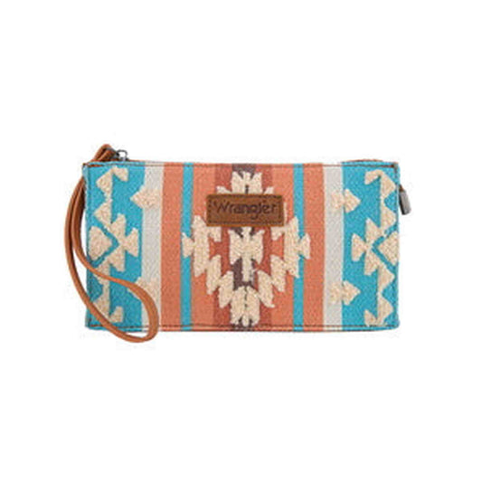Wrangler Cilia Aztec Wristlet Purse