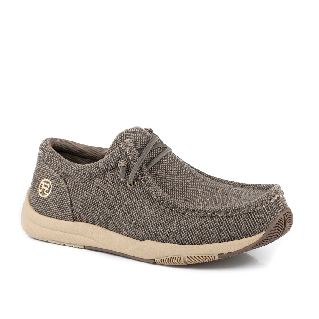 Roper Mens Clearcut Low Brown Canvas