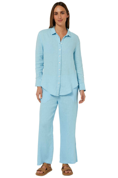 Pilbara Womens Florence Classic Linen Shirt