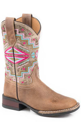 Roper Womens Monterey Aztec Western Boots