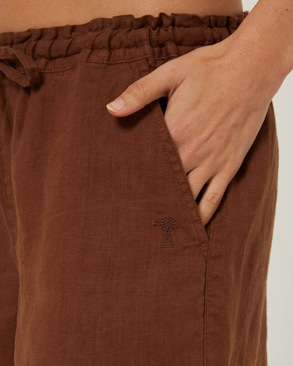 Pilbara Womens Olivia Linen Shorts