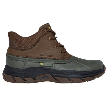 Skechers Mens Slip-ins John Deere Waterproof Relaxed Fit: Respected - Swamper