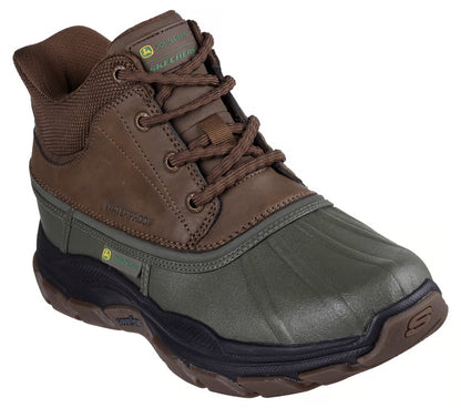 Skechers Mens Slip-ins John Deere Waterproof Relaxed Fit: Respected - Swamper