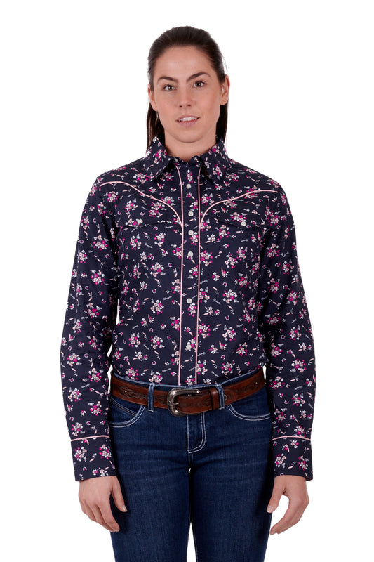 WRANGLER WOMENS NORAH LONG SLEEVE SHIRT