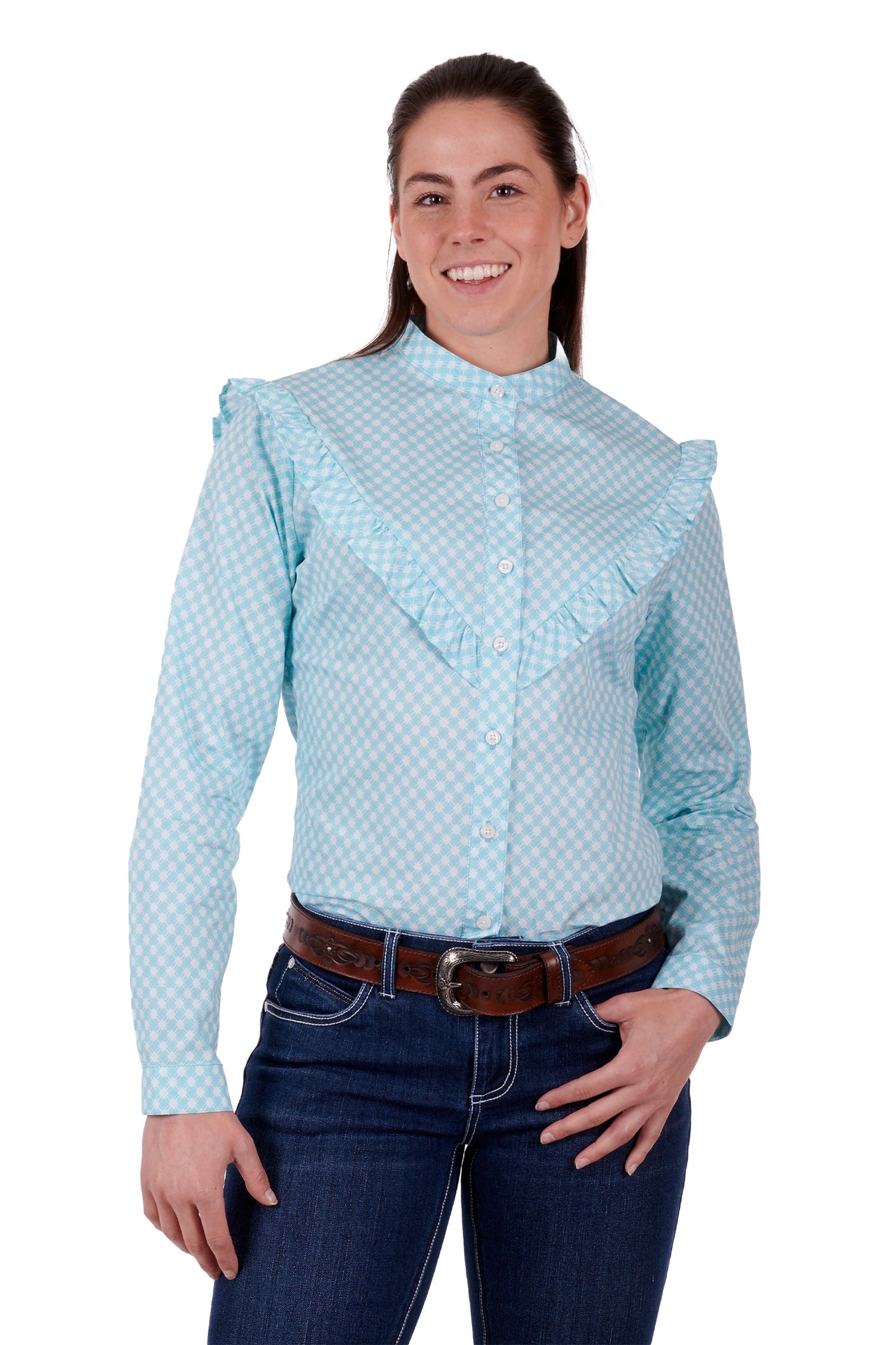 WRANGLER WOMENS PAOLA LONG SLEEVE SHIRT