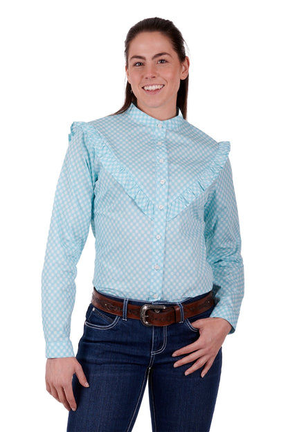 WRANGLER WOMENS PAOLA LONG SLEEVE SHIRT