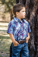 Load image into Gallery viewer, PURE WESTERN BOYS LOGAN SS SHIRT