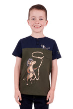 Load image into Gallery viewer, THOMAS COOK BOYS LASSO SS HENLEY TEE