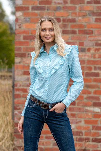WRANGLER WOMENS PAOLA LONG SLEEVE SHIRT