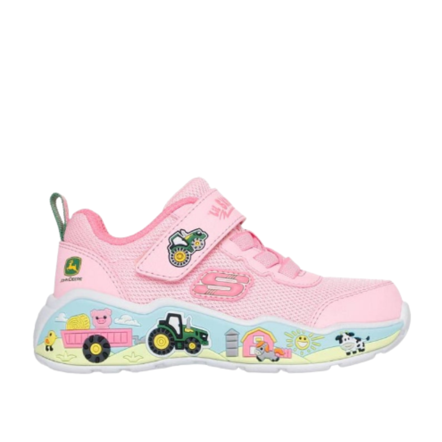 Skechers Toddler John Deere Play Scene - Farm Girlie Shoes