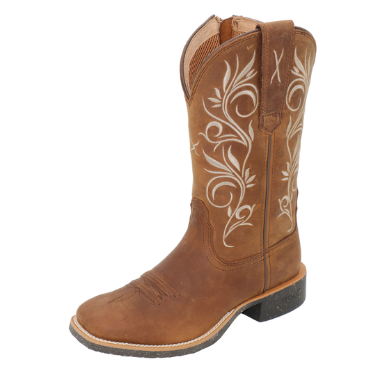 Twisted X Womens 11 Tech X2 Zip Up Western Boots