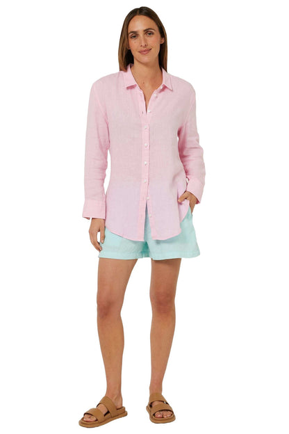 Pilbara Womens Florence Classic Linen Shirt