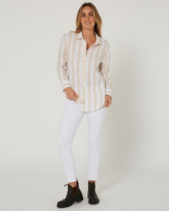Pilbara Womens Jacquelin Classic Cotton Long Sleeve Shirt