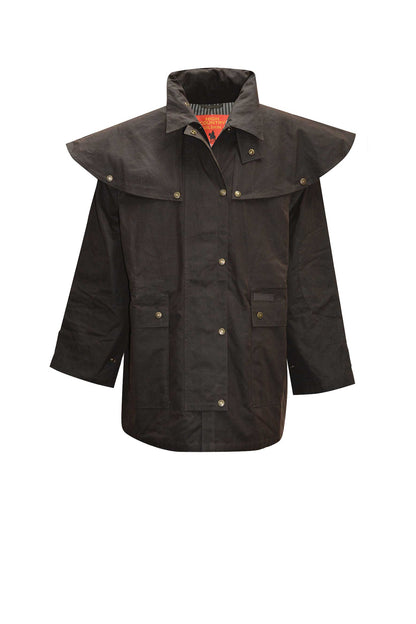 THOMAS COOK HI COUNTRY OILSKIN SHORT COAT