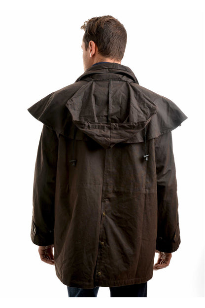 THOMAS COOK HI COUNTRY OILSKIN SHORT COAT