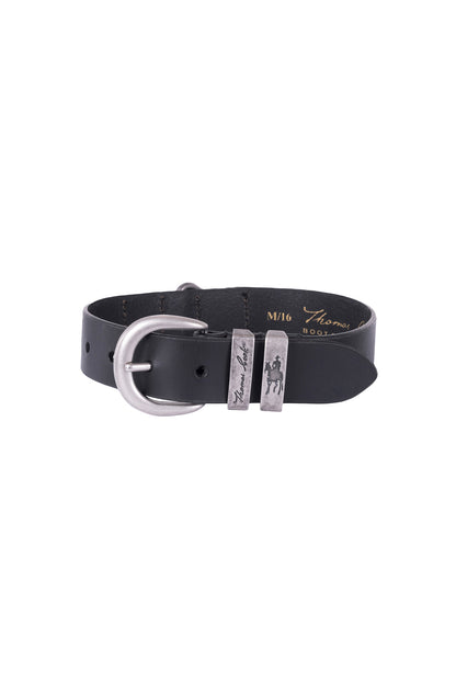 THOMAS COOK TWIN KEEPER LEATHER DOG COLLAR