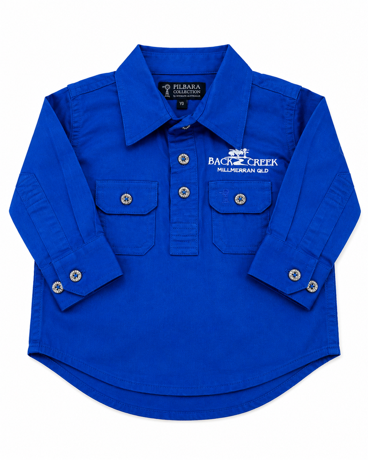 Back Creek Kids Closed Front Long Sleeve Shirt