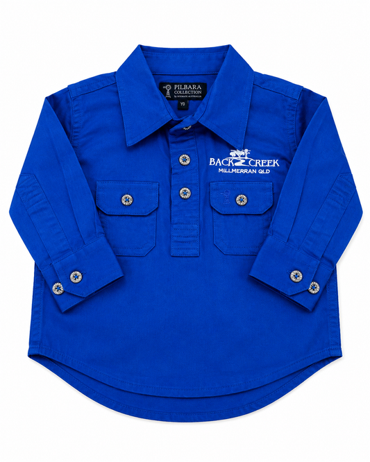 Back Creek Kids Closed Front Long Sleeve Shirt