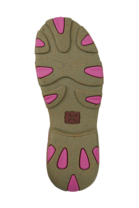 TWISTED X CHILDS RAINBOW HAIR SLIP ON MOCS