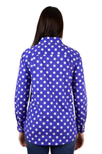 Load image into Gallery viewer, Hard Slog Womens Annette Half Placket Long Sleeve Shirt