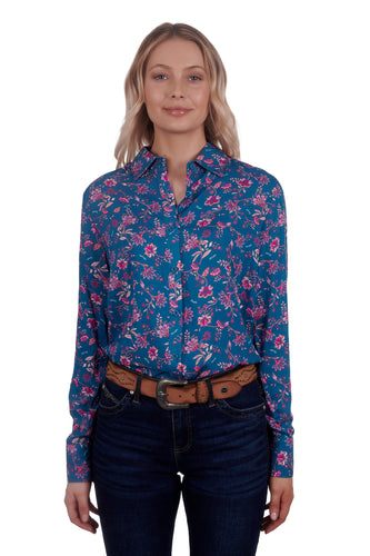 Wrangler Womens Leah Long Sleeve Shirt