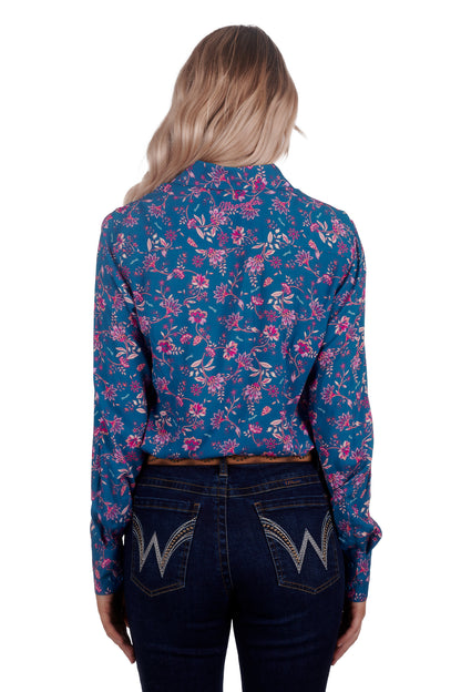 Wrangler Womens Leah Long Sleeve Shirt