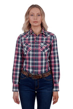 Load image into Gallery viewer, Wrangler Womens Greta Long Sleeve Western Shirt