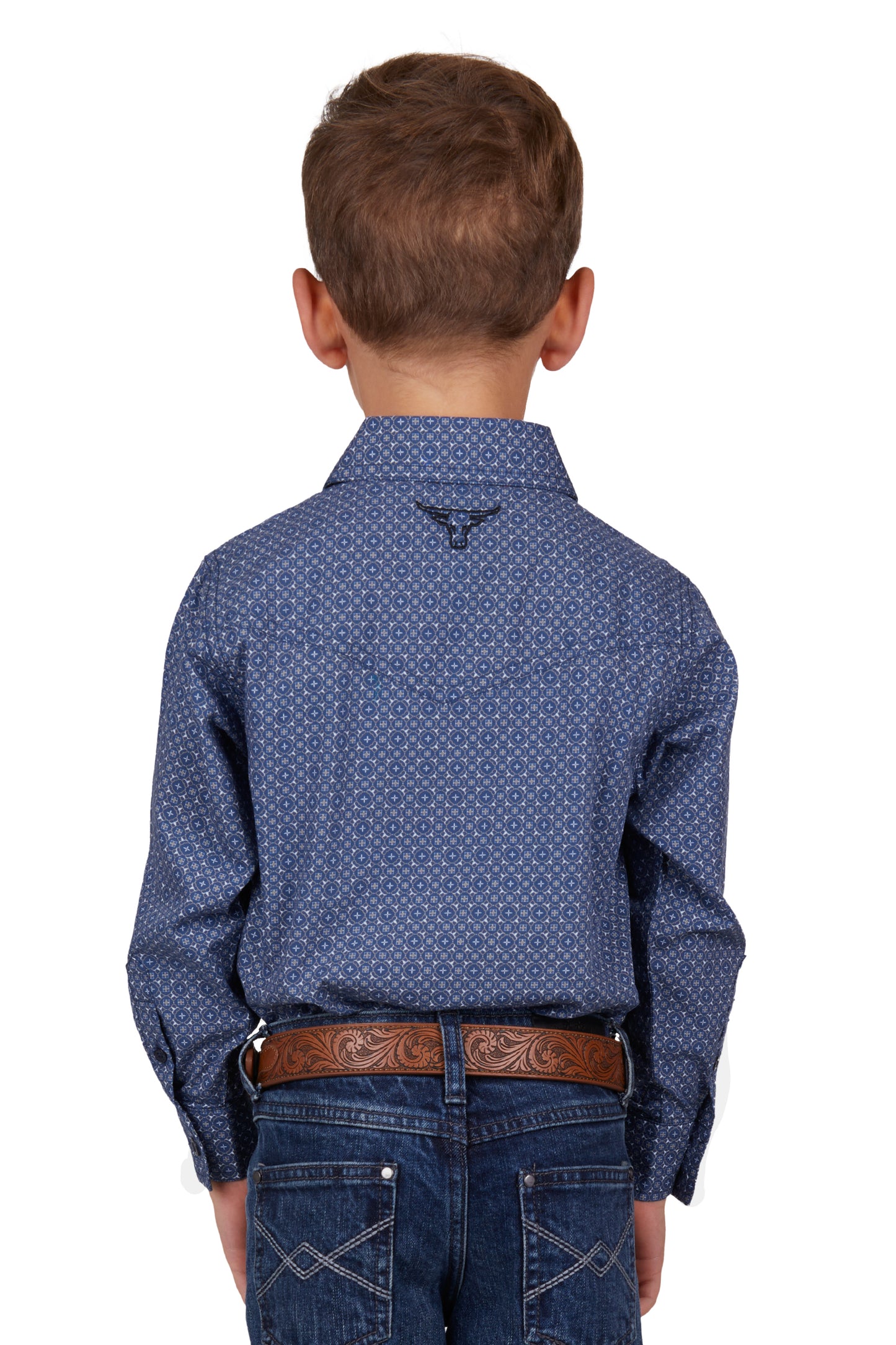 Pure Western Boys Melville Long Sleeve Shirt