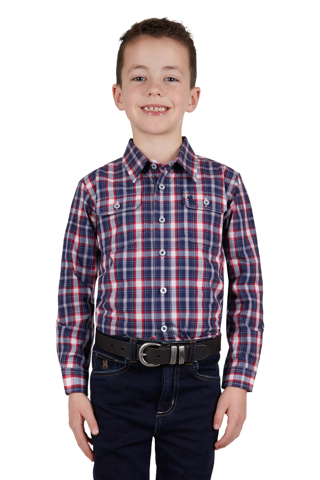 Thomas Cook Boys Colby 2 Pocket Long Sleeve Shirt