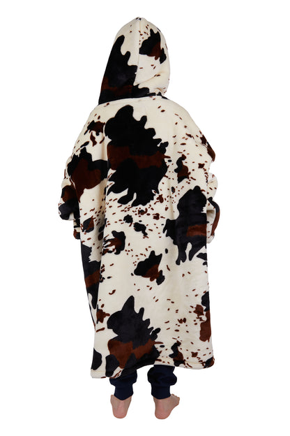 Pure Western Kids Cow Snuggle Hoodie