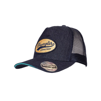 Wrangler Nat High Profile Ponytail Trucker Cap