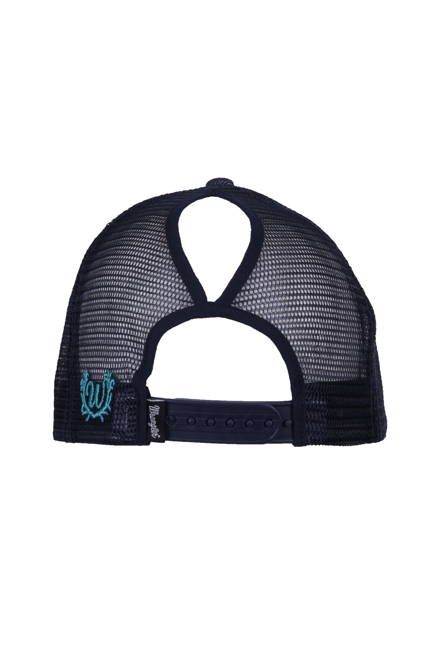 Wrangler Nat High Profile Ponytail Trucker Cap