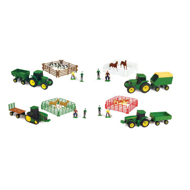 John Deere 10 Piece Mini Farm Set Toy
