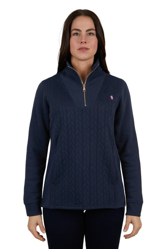 Thomas Cook Womens Abby 1/4 Zip Rugby