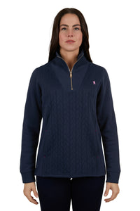 Thomas Cook Womens Abby 1/4 Zip Rugby