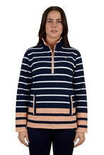 Load image into Gallery viewer, Thomas Cook Womens Andorra 1/4 Zip Rugby